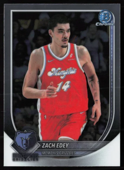 2025 2025-26 Bowman Zach Edey Basketball card — Front