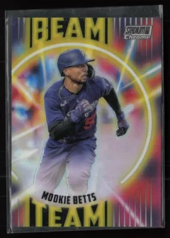 2022 2022 Stadium Club Chrome Mookie Betts Baseball card front — Card Source Canada