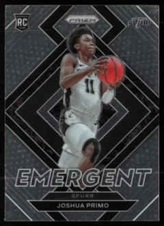 2021 2021-22 Panini Prizm Joshua Primo Basketball card front — Card Source Canada