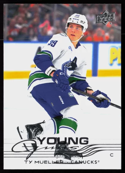 2025 2025-26 Upper Deck Ty Mueller Hockey card — Front