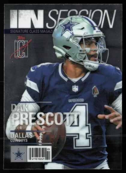 2025 2025 Topps Signature Class Dak Prescott Football card — Front