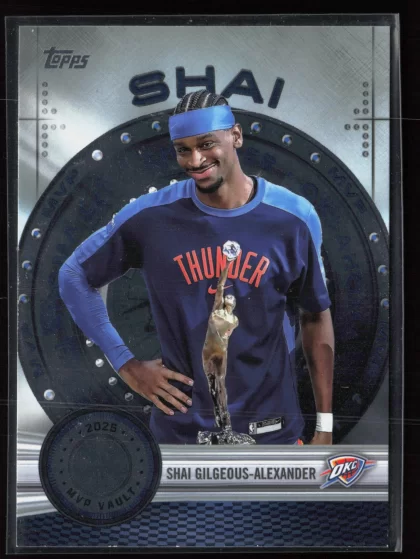 2025 2025-26 Topps Shai Gilgeous-Alexander Basketball card — Back thumbnail