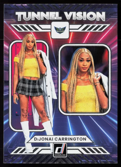 2025 2025 Donruss WNBA DiJonai Carrington Basketball card — Front