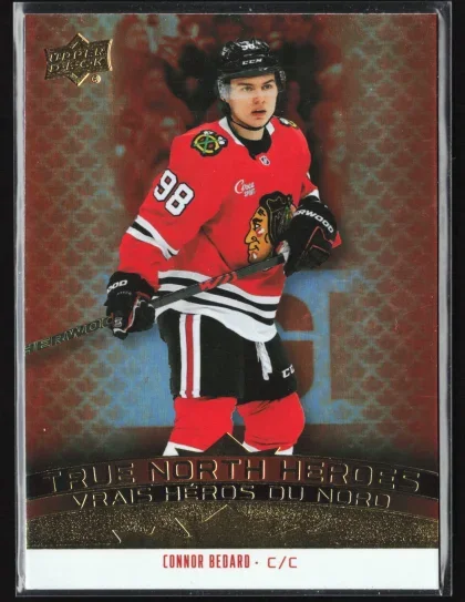 2025 2025-26 Upper Deck Tim Hortons Connor Bedard Hockey card — Front