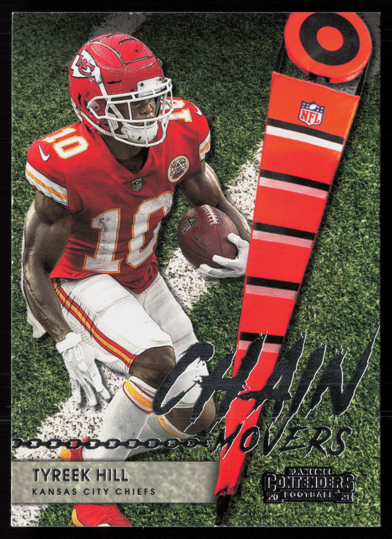 2021 2021 Panini Contenders Tyreek Hill Football card front — Card Source Canada