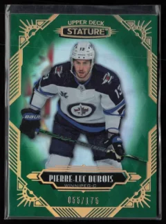 2020 2020-21 Upper Deck Stature Pierre-Luc Dubois Hockey card front — Card Source Canada