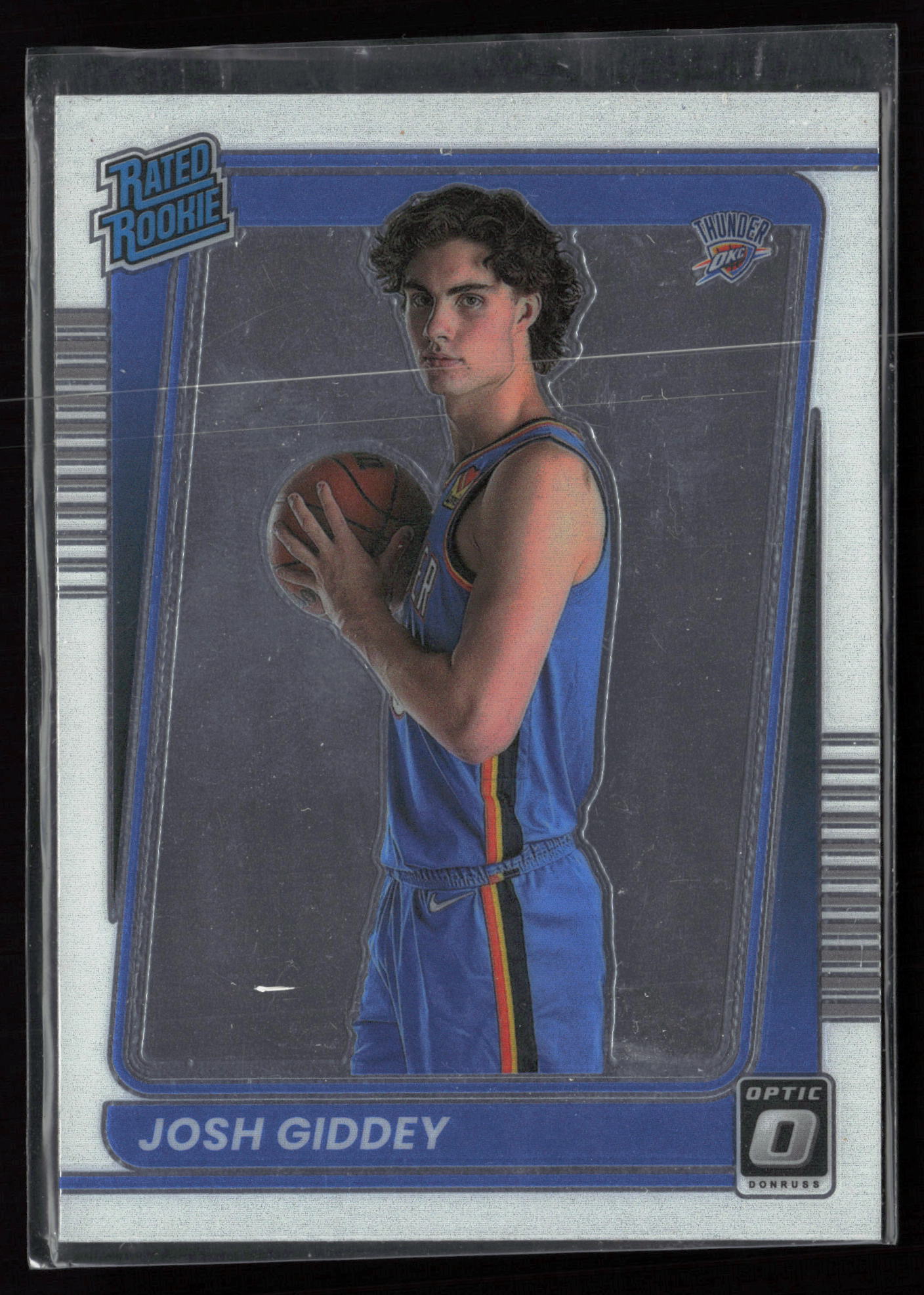 2021 2021-22 Donruss Optic Josh Giddey Basketball card front — Card Source Canada