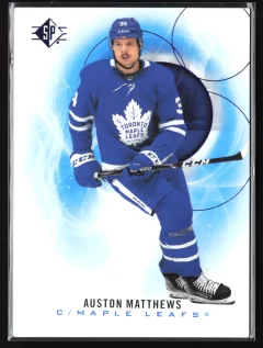 2020 2020-21 SP Auston Matthews Hockey card front — Card Source Canada