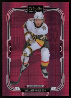 2025 2025-26 O-Pee-Chee Platinum William Karlsson Hockey card front — Card Source Canada
