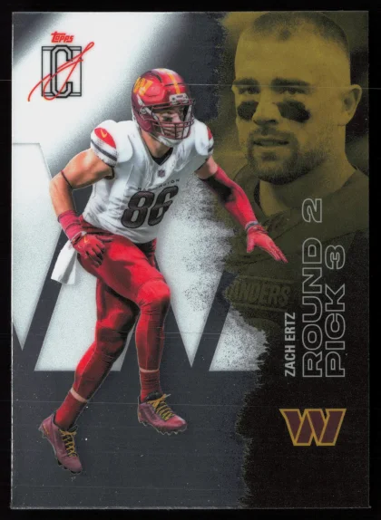 2025 2025 Topps Signature Class Zach Ertz Football card — Front