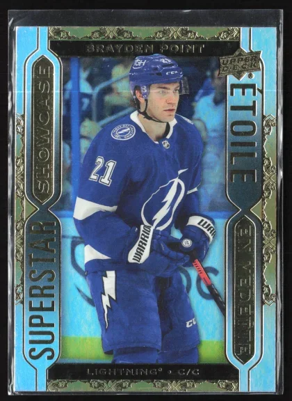 2022 2022-23 Upper Deck Tim Hortons Brayden Point Hockey card — Front