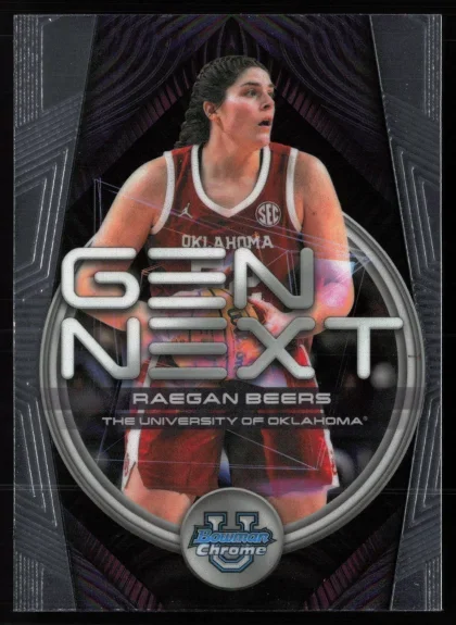2025 2025-26 Bowman Raegan Beers Basketball card — Front