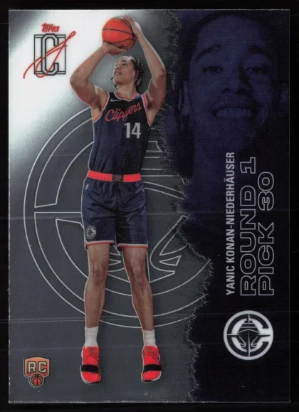 2025 2025-26 Topps Signature Class Yanic Konan-Niederhäuser Basketball card — Front