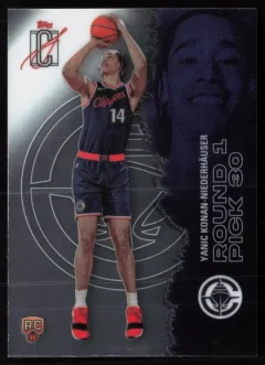 2025 2025-26 Topps Signature Class Yanic Konan-Niederhäuser Basketball card front — Card Source Canada
