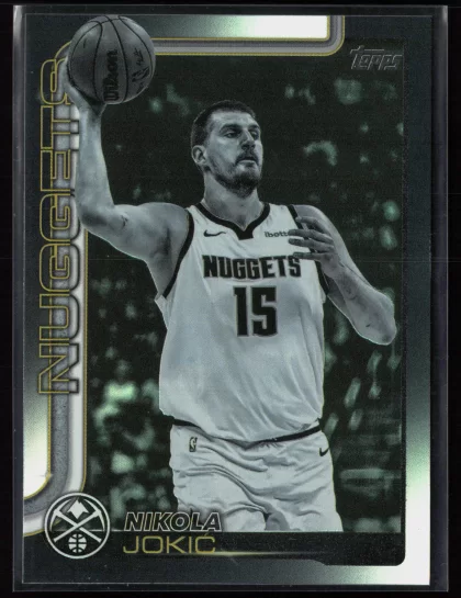 2025 2025-26 Topps Nikola Jokić Basketball card — Front