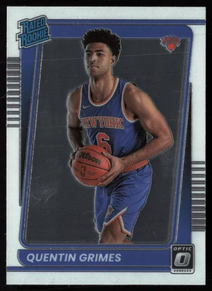2021 2021-22 Donruss Optic Quentin Grimes Basketball card — Front
