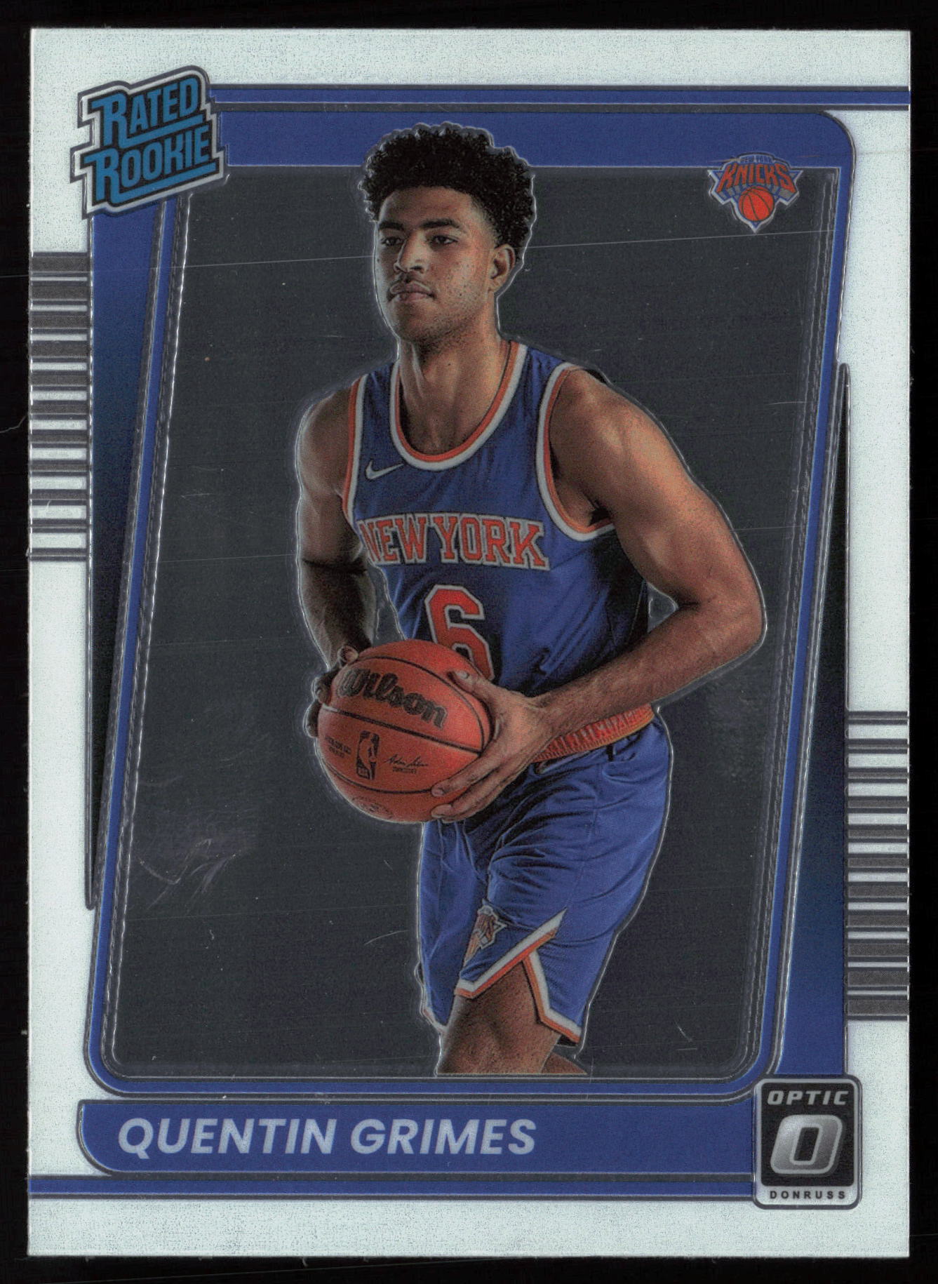 2021 2021-22 Donruss Optic Quentin Grimes Basketball card front — Card Source Canada