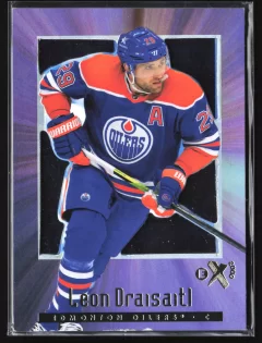 2023 2023-24 SkyBox E-X 2000 Leon Draisaitl Hockey card front — Card Source Canada