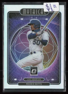 2021 2021 Donruss Optic Mookie Betts Baseball card front — Card Source Canada