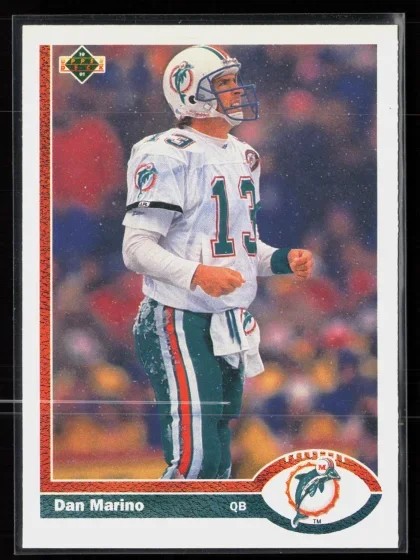 1991 1991 Upper Deck Dan Marino Football card — Front