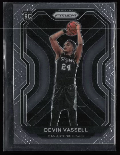 2020 2020-21 Panini Prizm Devin Vassell Basketball card — Front