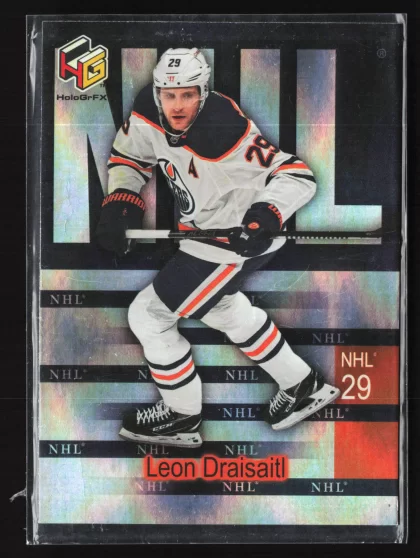 2020 2020-21 Upper Deck Leon Draisaitl Hockey card — Front
