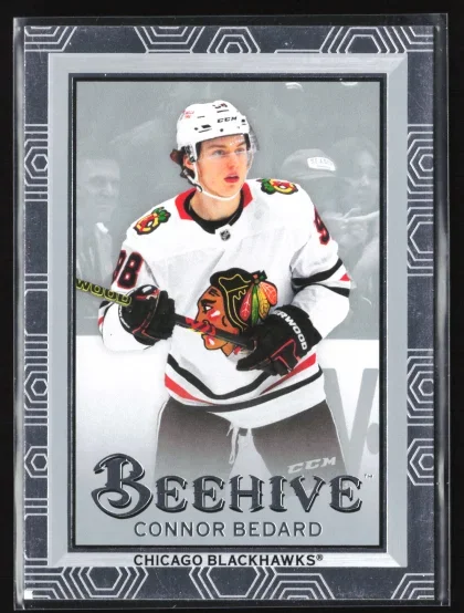 2024 2024-25 Upper Deck Connor Bedard Hockey card — Front