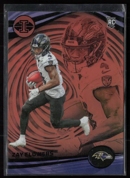 2023 2023 Panini Illusions Zay Flowers Football card — Front