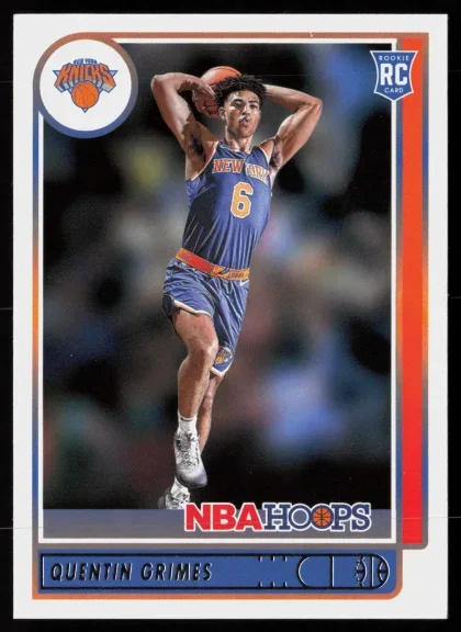 2021 2021-22 Hoops Quentin Grimes Basketball card — Front