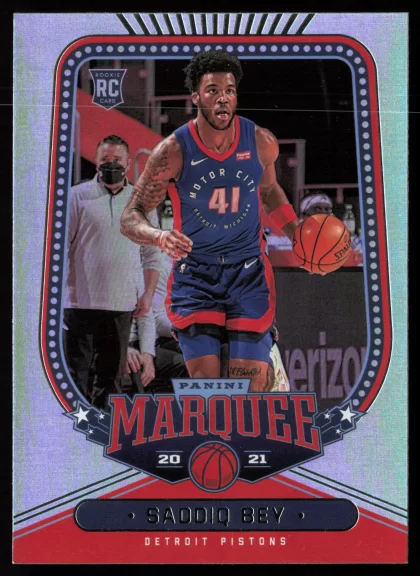 2020 2020-21 Panini Chronicles Saddiq Bey Basketball card — Front