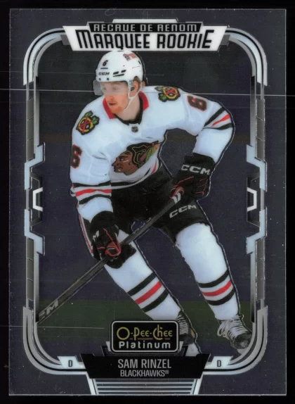 2025 2025-26 O-Pee-Chee Platinum Sam Rinzel Hockey card — Front