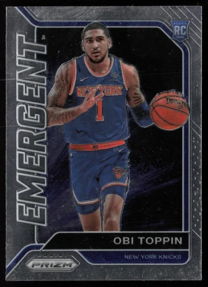 2020 2020-21 Panini Prizm Obi Toppin Basketball card — Front