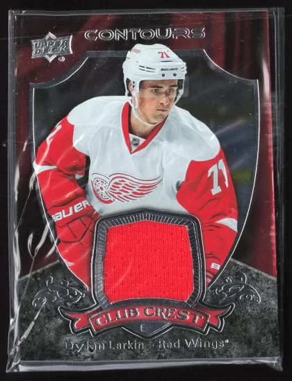 2015 2015-16 Upper Deck Contours Dylan Larkin Hockey card — Front