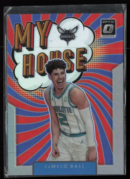 2021 2021-22 Donruss Optic LaMelo Ball Basketball card — Front