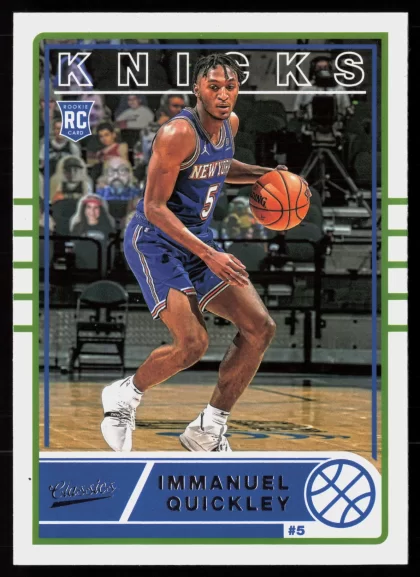 2020 2020-21 Panini Chronicles Immanuel Quickley Basketball card — Front