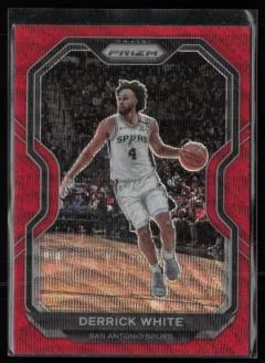 2020 2020-21 Panini Prizm Derrick White Basketball card front — Card Source Canada