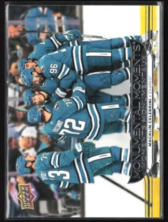 2025 2025-26 Upper Deck Tim Hortons Macklin Celebrini Hockey card front — Card Source Canada