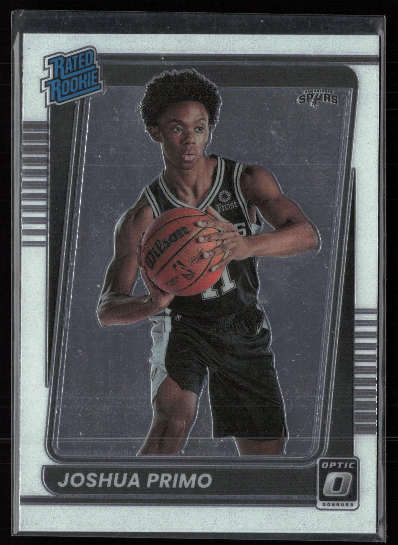 2021 2021-22 Donruss Optic Joshua Primo Basketball card front — Card Source Canada