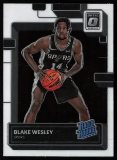 2022 2022-23 Donruss Optic Blake Wesley Basketball card front — Card Source Canada