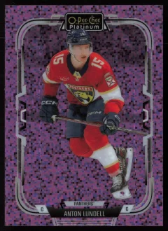 2025 2025-26 O-Pee-Chee Platinum Anton Lundell Hockey card front — Card Source Canada