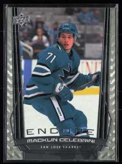 2025 2025-26 Upper Deck Macklin Celebrini Hockey card front — Card Source Canada