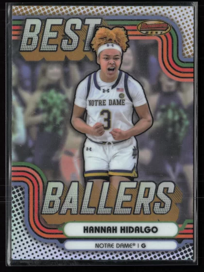2024 2024-25 Bowman's Best University Hannah Hidalgo Basketball card — Front