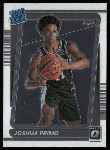 2021 2021-22 Donruss Optic Joshua Primo Basketball card — Front
