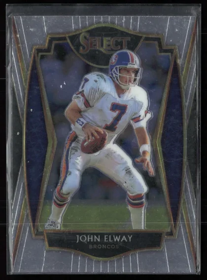 2020 2020 Panini Select John Elway Football card — Front