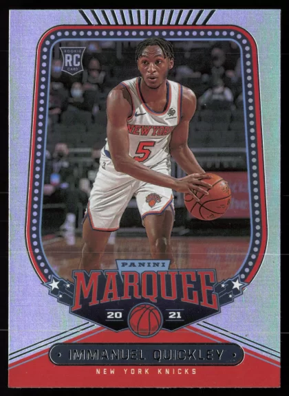 2020 2020-21 Panini Chronicles Immanuel Quickley Basketball card — Front