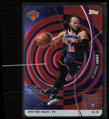 2025 2025-26 Topps Match Attax Jalen Brunson Basketball card — Front
