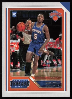 2020 2020-21 Panini Chronicles Immanuel Quickley Basketball card front — Card Source Canada