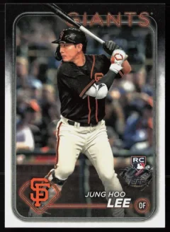 2024 2024 Topps Japan Edition Jung Hoo Lee Baseball card front — Card Source Canada