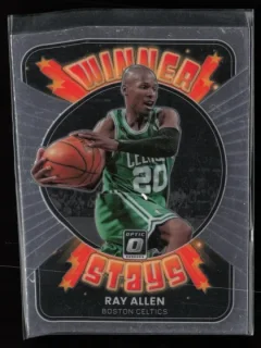 2021 2021-22 Donruss Optic Ray Allen Basketball card front — Card Source Canada