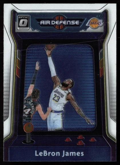 2020 2020-21 Donruss Optic LeBron James Basketball card — Front